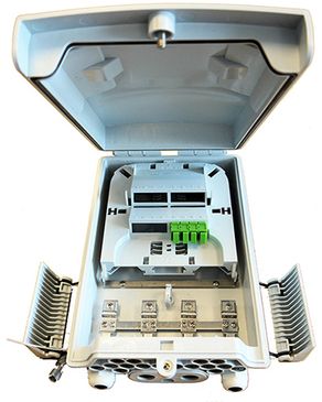 Box Optický Vonkajší 16xSC/SX IP65 Multiport OPTIFAB