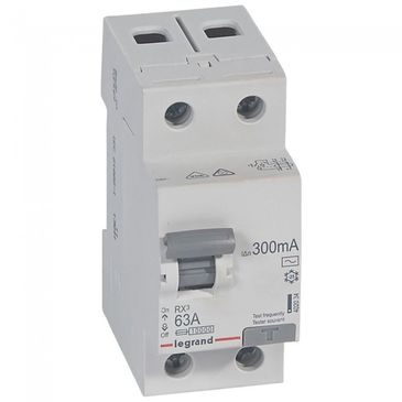 Chránič prúdový RX3 63A/300mA/2P/AC Legrand