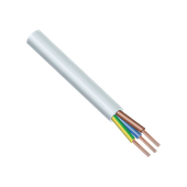 Kábel ohybný H05VV-F 3G2,5 PVC biely