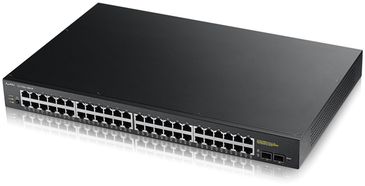 Switch GS1920-48HP 19" 44-Port Gigabit (44xPoE) + 4xCombo + 2xSFP), IPv6,L2 ZyXEL