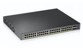 Switch XGS2210-52HP 19" 48-Port Gigabit (48xPoE) + 4x10GbE SFP Managed L2+ ZYXEL